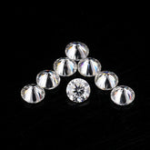 Diamond Cut Round D Color CVD VVS1 2 MM Synthetic Moissanite Loose 4 Pcs LOT